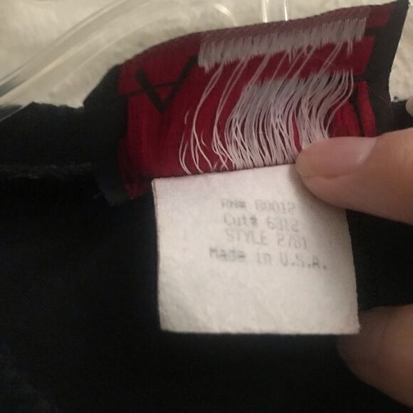 Vintage Retro boho gold metallic & black V-neck 3/4 sleeve blouse M - Picture 9 of 10